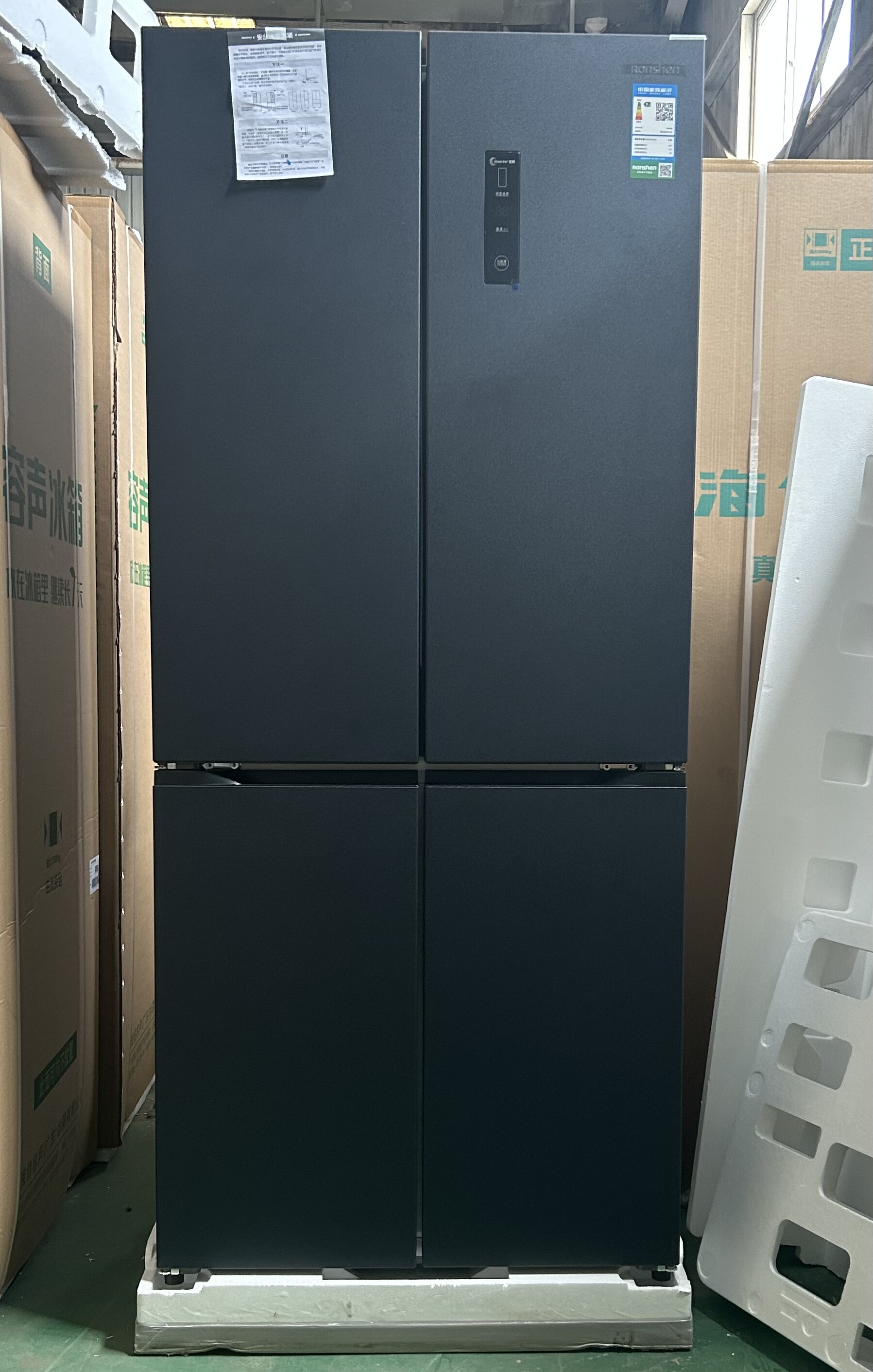 ronshen/容声 bcd-502wd1fpq四开门家用冰箱零嵌入双变频节能无霜