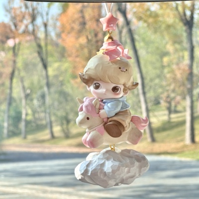 泡泡玛特dimoo今天星期八车挂