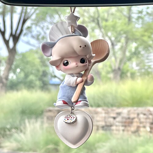 泡泡玛特Dimoo联名pixar汽车挂件