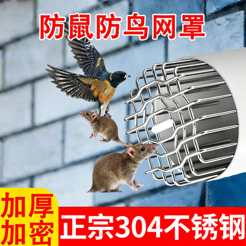 304不锈钢防鼠防鸟地漏网罩