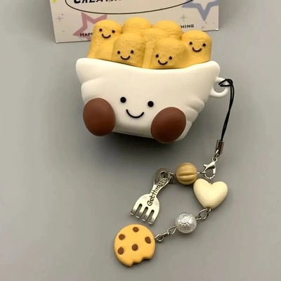 华强北七代/Air7/Air4/Air6代适用五代三代七代六代五保护套苹果1/2/3/4代蓝牙耳机壳pro3