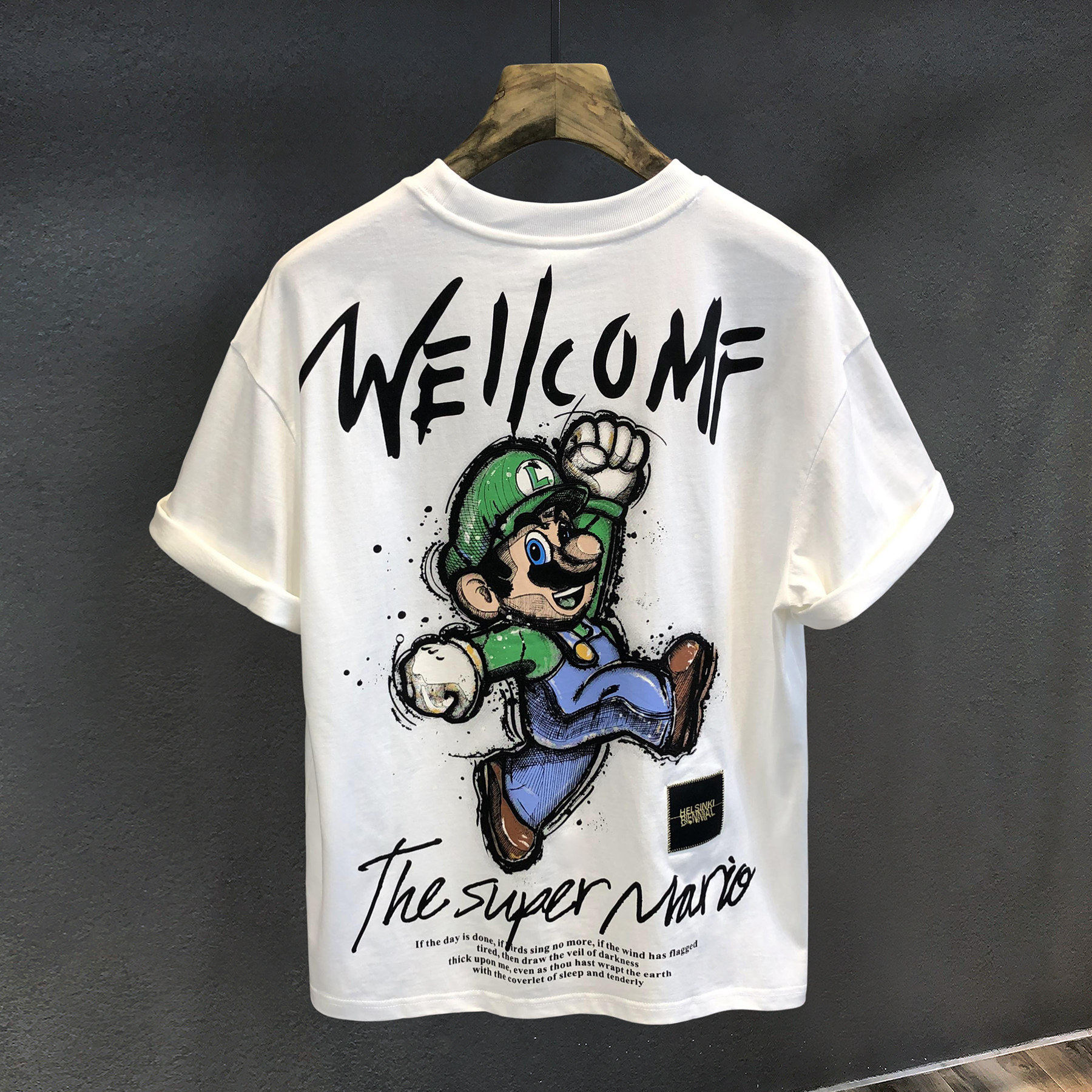 奥特莱斯~品牌专柜折扣春夏新款美式潮牌宽松百搭男女印花短袖t恤,男装,时尚防晒服,淘宝优惠券,粉丝福利购,淘宝优惠卷