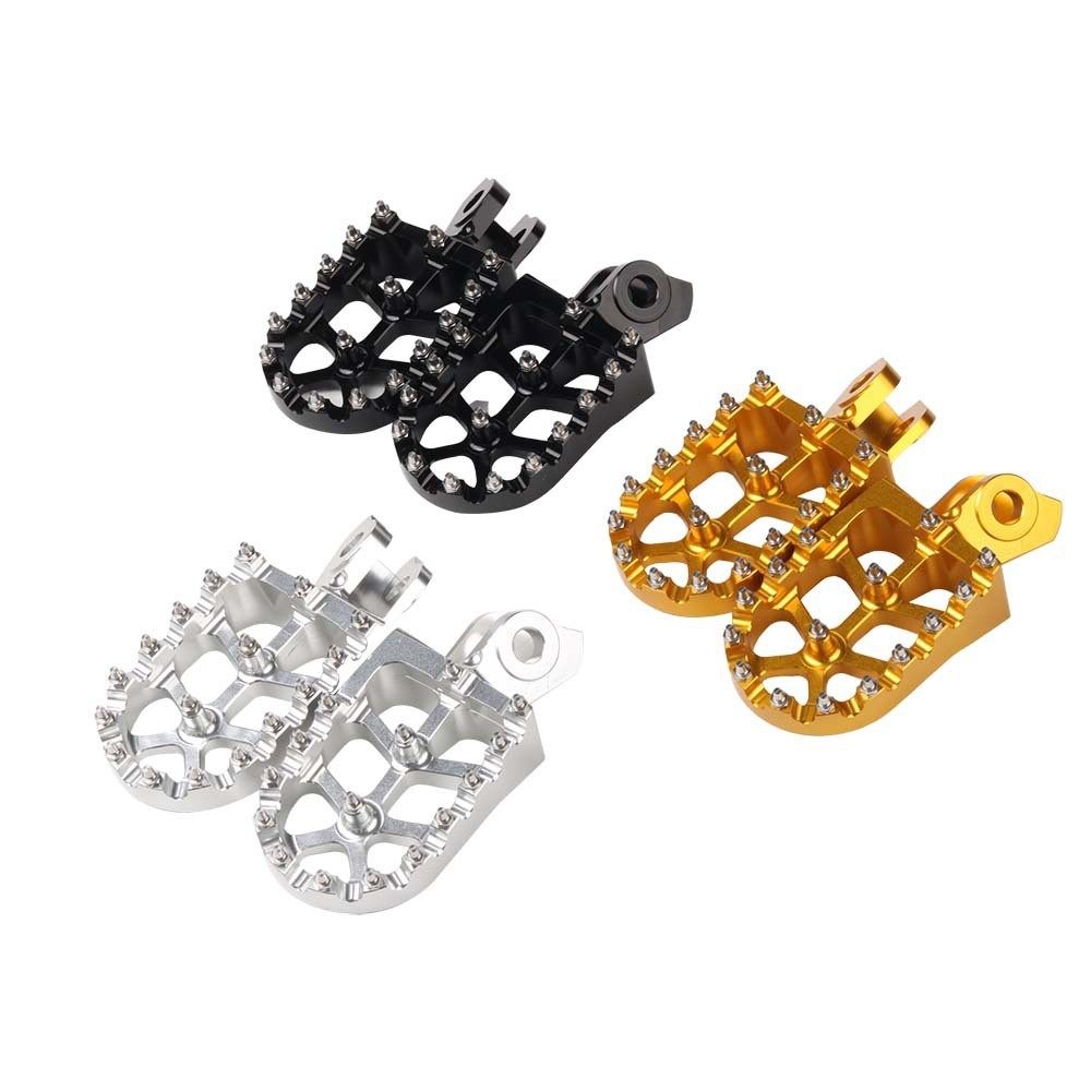 适用于RMZ250 RMZ450 RMX450Z RM125 越野摩托车CNC铝合金脚踏
