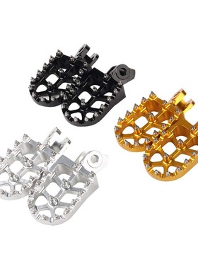 适用于RMZ250 RMZ450 RMX450Z RM125 越野摩托车CNC铝合金脚踏
