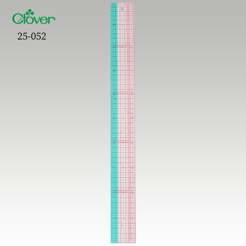 日本Clover方眼定规打版尺50cm