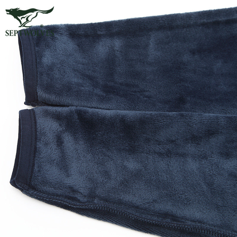 Sous-vêtement chaud jeunesse SEPTWOLVES simple en coton - Ref 762084 Image 4