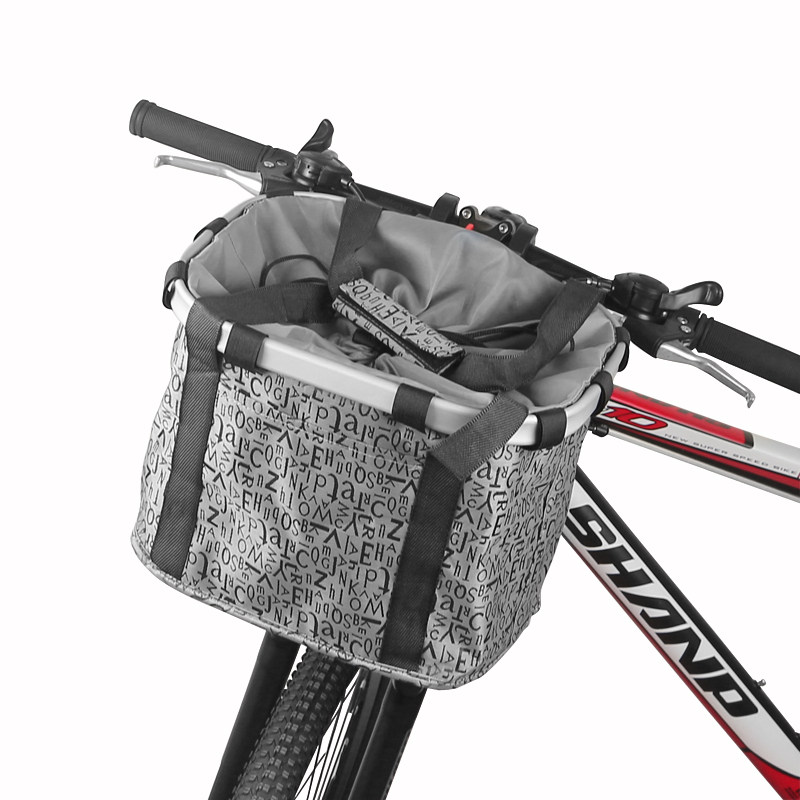 Panier pour vélo en toile - Ref 2256884 Image 1