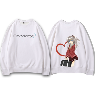 友利奈绪联名圆领卫衣宽松型