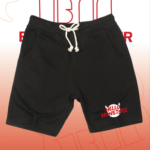 2025BABYMONSTER首尔演唱会HELLO MONSTER周边同款短裤男女夏季