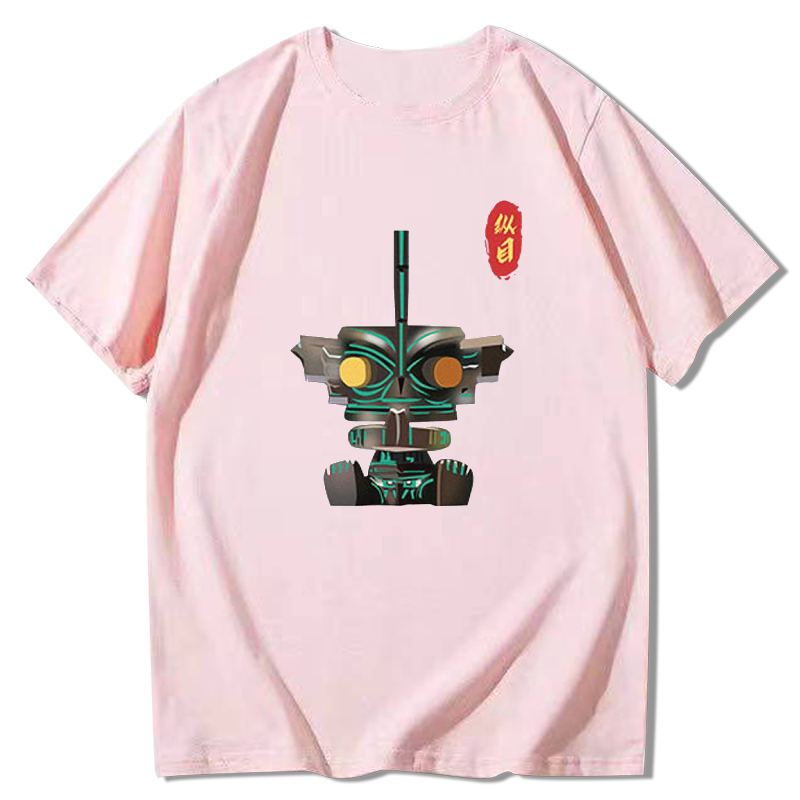 面具纪念品短袖衣服