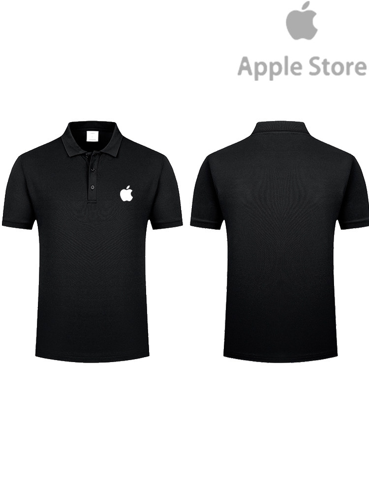 APPLE苹果标志Polo衫T恤专卖店男女工作服营销活动服定制纪念衣服