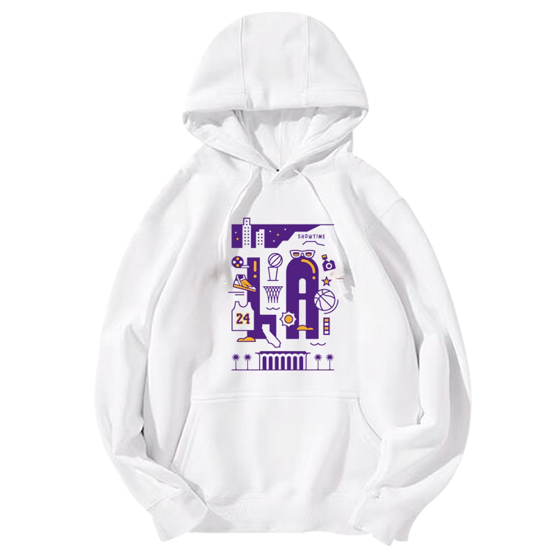 科比秋冬篮球运动训练服大码卫衣