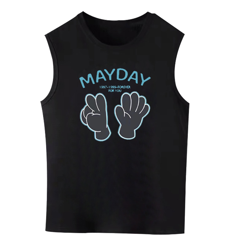 MAYDAY五月天演唱会宽松无袖背心