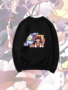 东方perject联名JOJO奇妙冒险博丽灵梦COS二次元周边卫衣学生外套