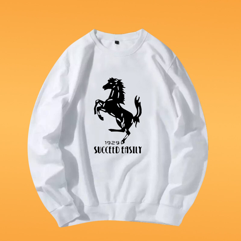 马到功成男女学生中高考励志加油雅思托福考试衣服薄圆领卫衣定制