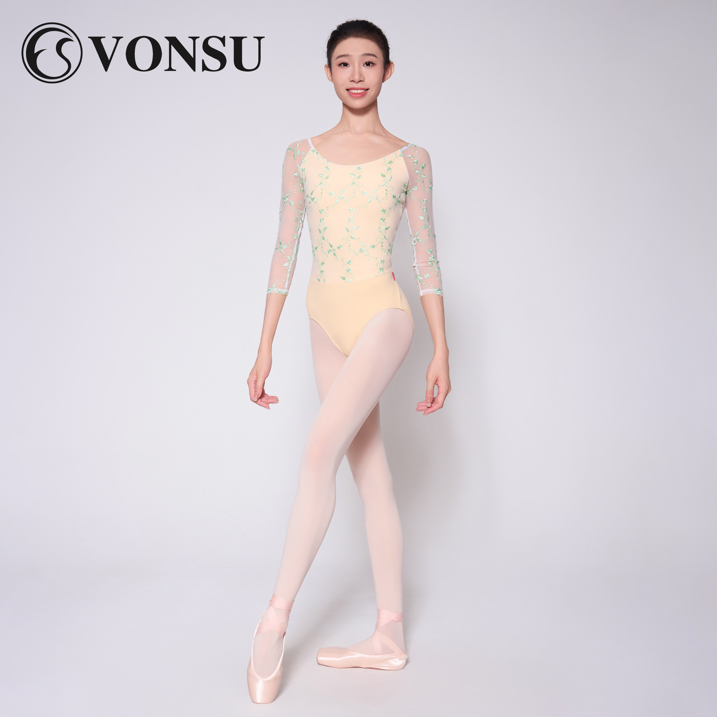 vonsu梵舒体操服芭蕾舞专业芭蕾体服练功服形体服中长袖成人女,运动/瑜伽/健身/球迷用品,芭蕾舞服,淘宝优惠券,粉丝福利购,淘宝优惠卷
