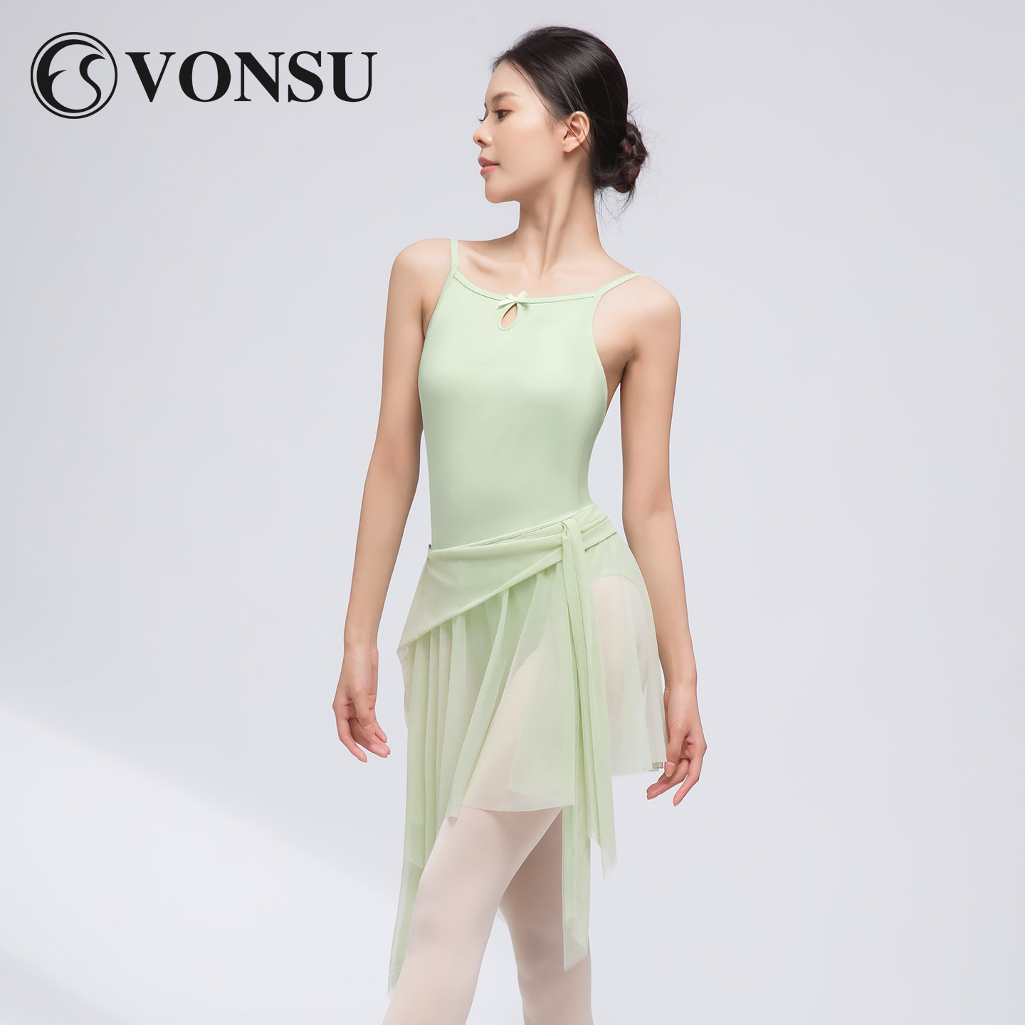 vonsu梵舒成人芭蕾舞练功服体服