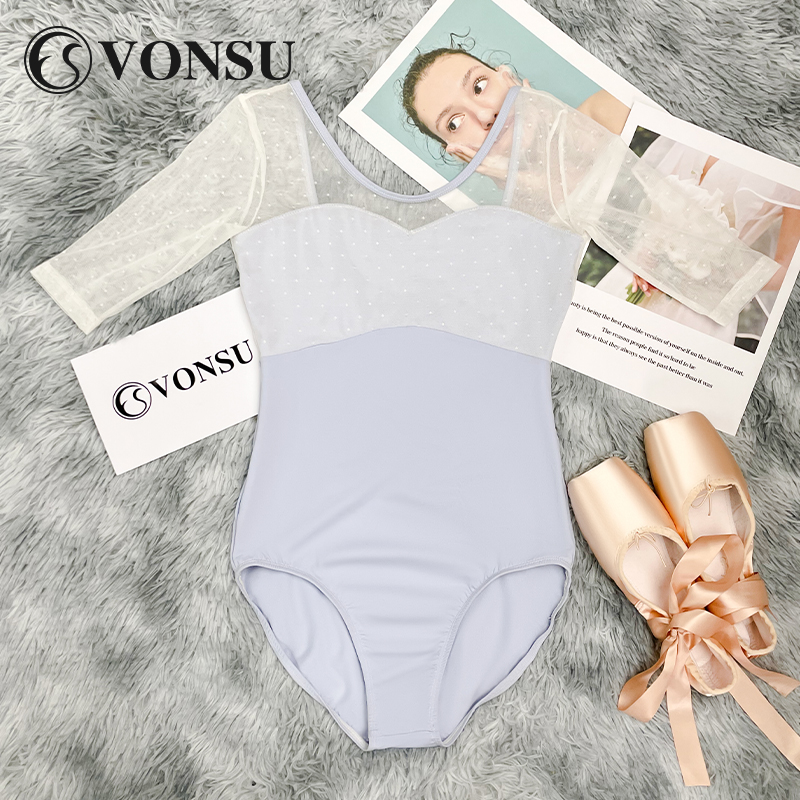vonsu梵舒成人芭蕾舞练功服体服
