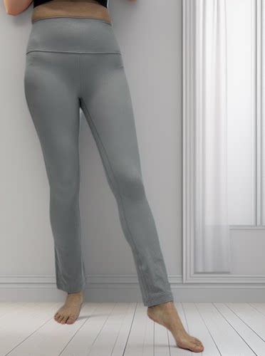lululemon base pace HR tight 25ribbed女士螺纹瑜伽运动长裤