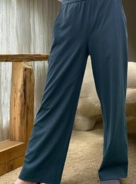 Luxtreme™女士松紧腰中腰阔腿裤丨lululemon丨LW5GG8A