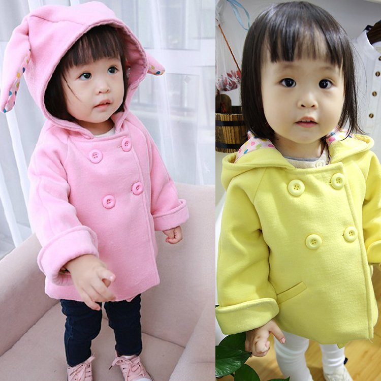 Manteau pour fille en laine - Ref 2161483 Image 3