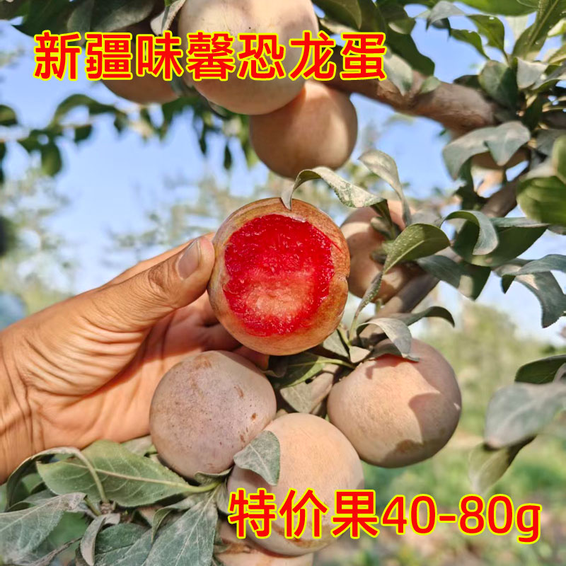 【特价果】新疆红肉恐龙蛋味馨新鲜水果整箱通货40克起步