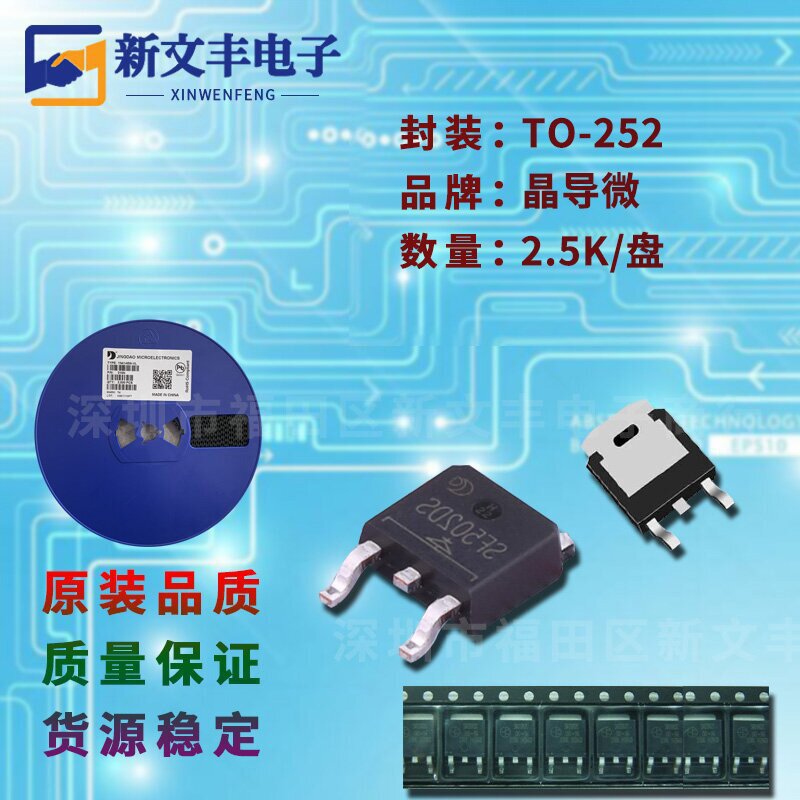 SL1060DS 封装TO-252 肖特基二极管 整流管 晶导微