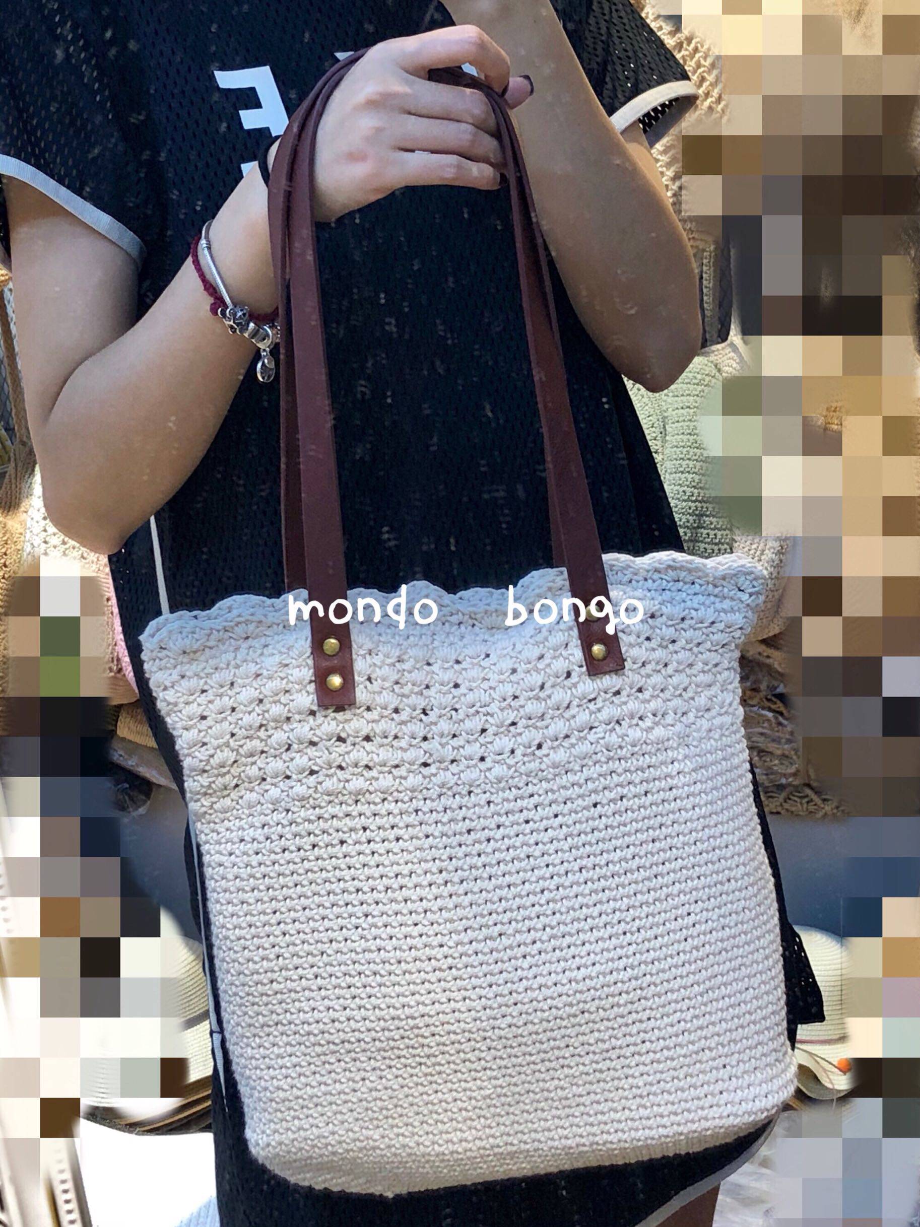 2020春夏新款女包手工编织单肩袋森系百搭淑女简约文艺轻便清新
