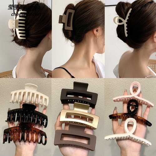 solidcolorclawclips大号抓夹