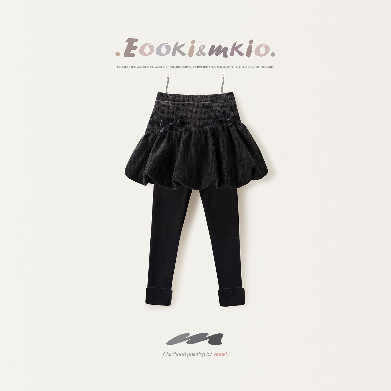 女童毛呢假两件加绒加厚长裤裙裤儿童打底裤裙一体绒保暖裤子秋冬,童装/婴儿装/亲子装,裤子,淘宝优惠券,粉丝福利购,淘宝优惠卷