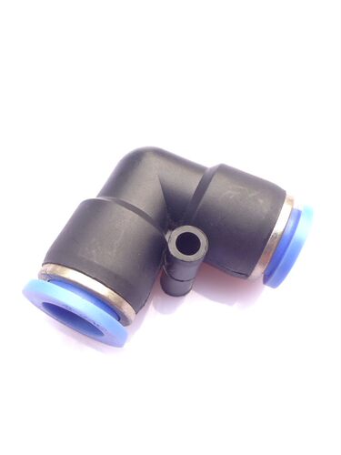 气动气管接头 快速接头 塑料L型直角90度弯头二通PV 4 6 8 10 12