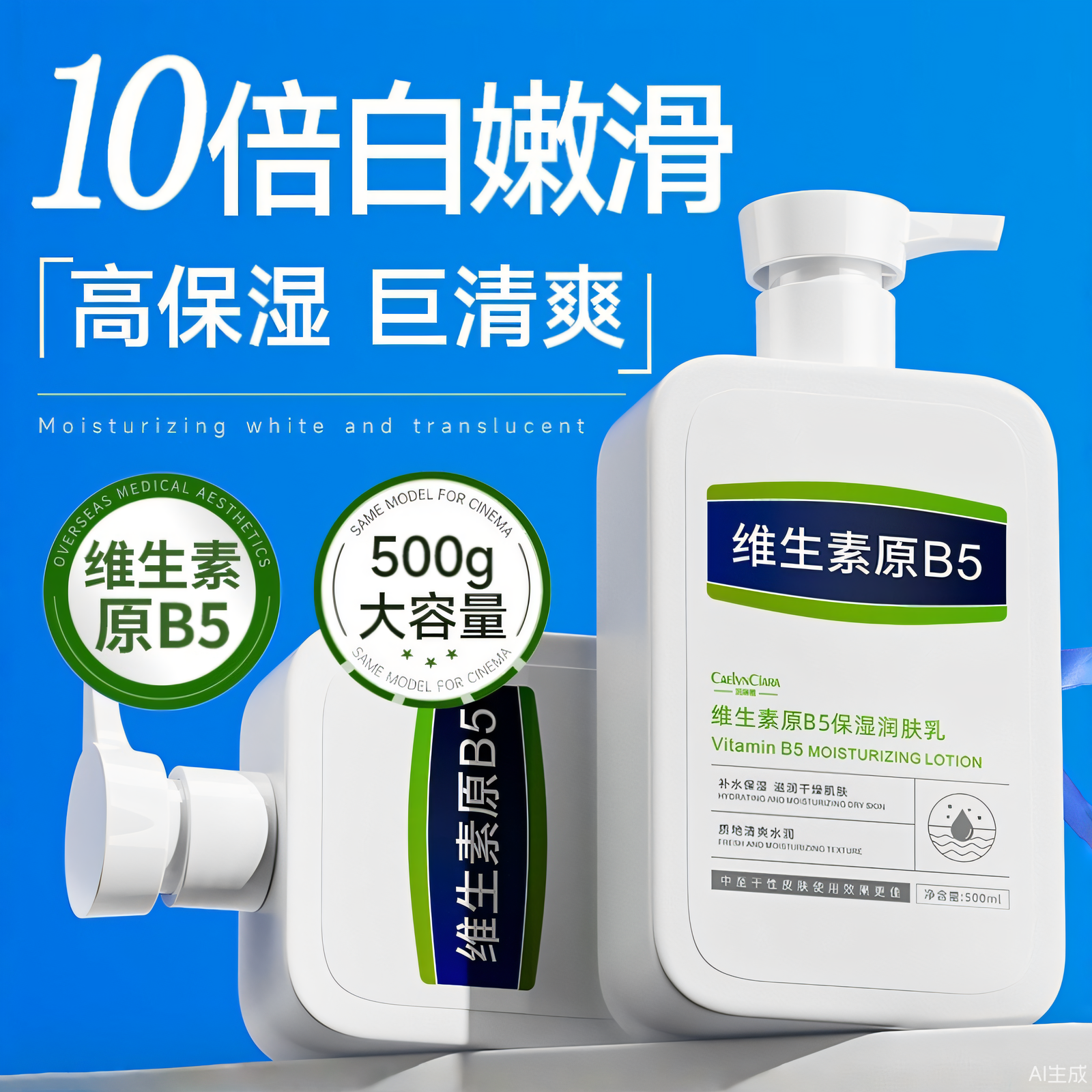 【医研B5】去鸡皮嫩白身体乳No.1