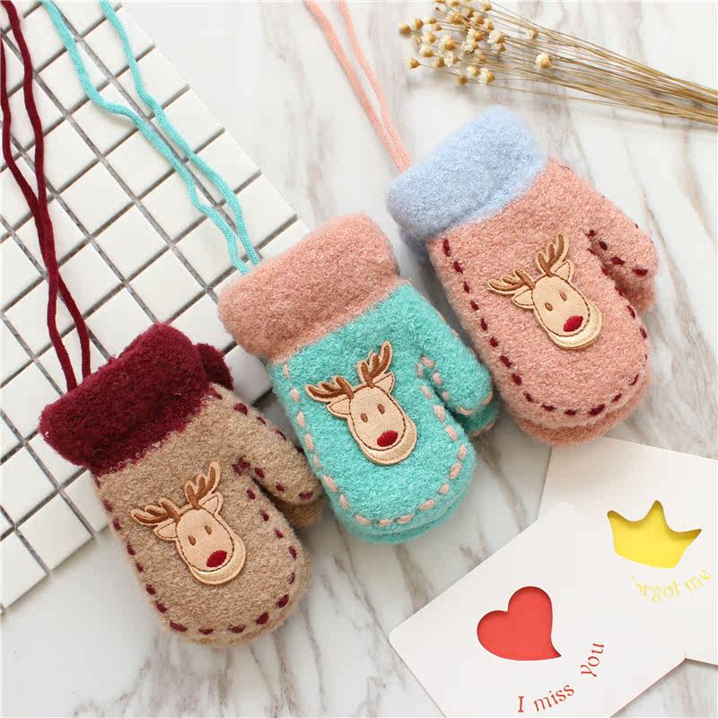 Gants pour enfants en acrylique - Ref 2149605 Image 1