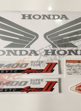 厂家直销CB400 VTEC 1 2 3代 全车装饰贴花 油箱贴纸 边盖贴画