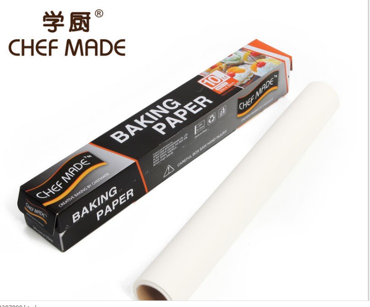 chefmade学厨烘焙硅油纸烤箱垫用30cm*5m蛋糕饼干垫纸五米