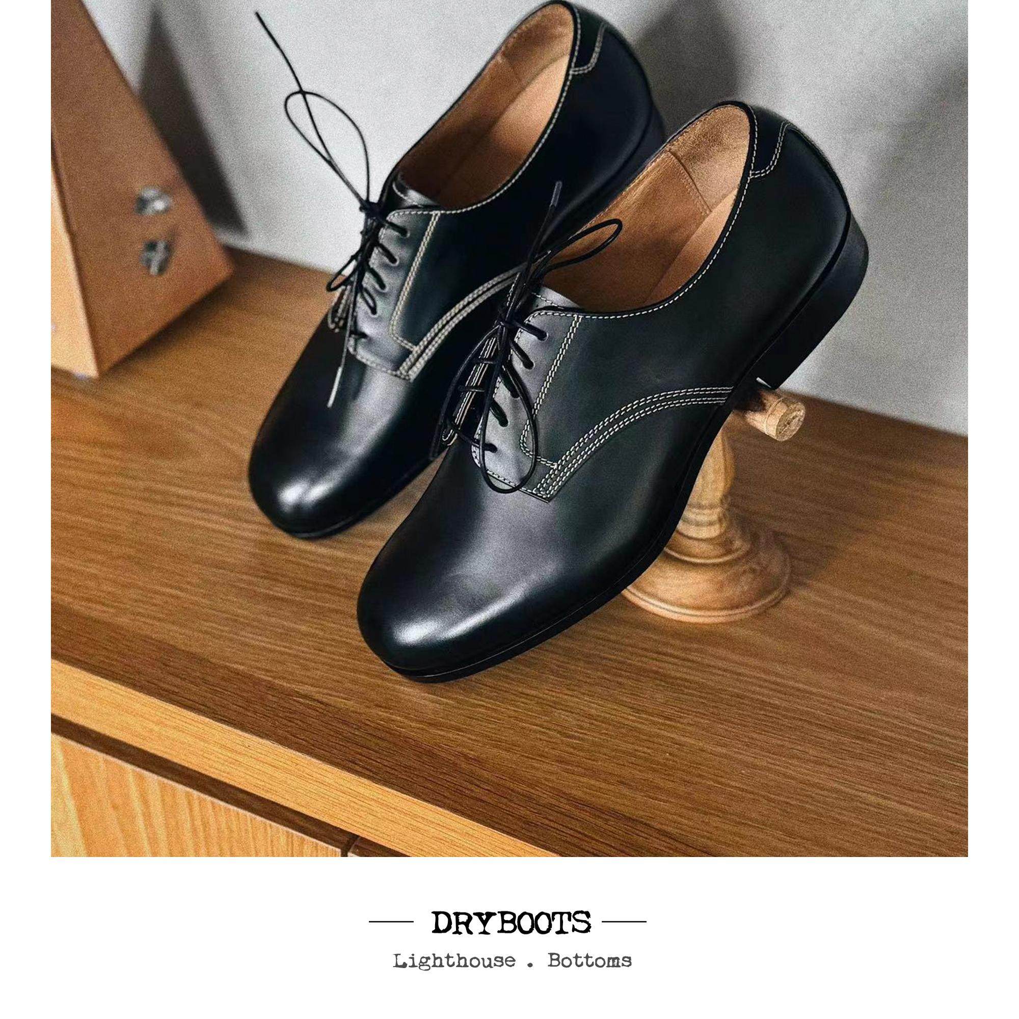 DRYBOOTS After Service Shoes 亚洲舒适足部设定 男女经典皮鞋