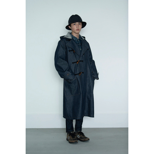 轻量宽松 Coat 6034 Duffle 丹宁版 Denim orSlow 渔夫外套 80K