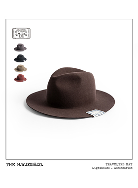 经典新生HWDOG美利奴羊毛旅行帽 可折叠携带 通勤旅行必入
