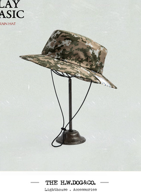 H.W. DOG 焕新防水抗菌 渔夫帽 都市通勤山野探索无缝切换 01062