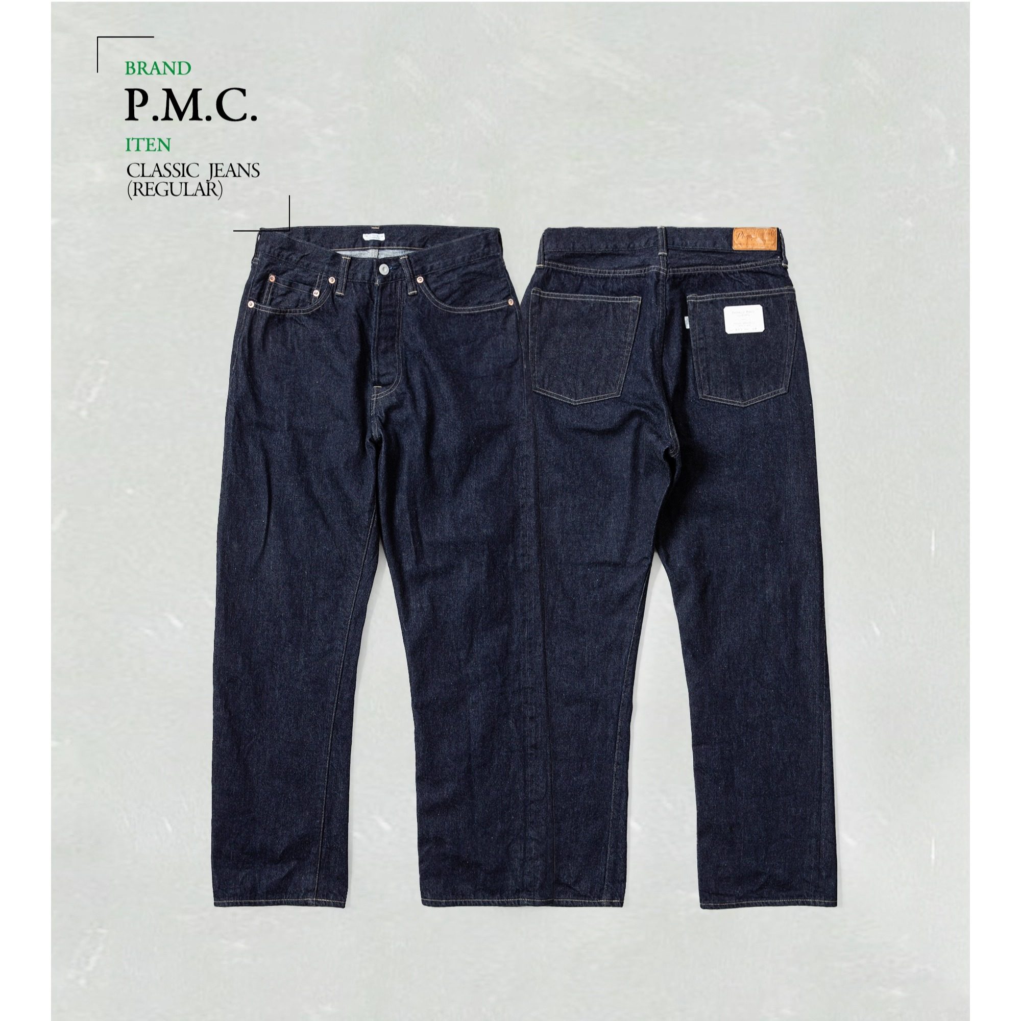 PHIGVEL MAKERS New Classic系列经典五口袋牛仔裤 赤耳布直筒裤2