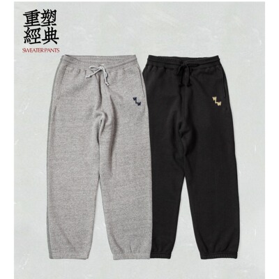REMOCREVO Sweater pant 复古运动针织抓绒卫裤 OC25PT349