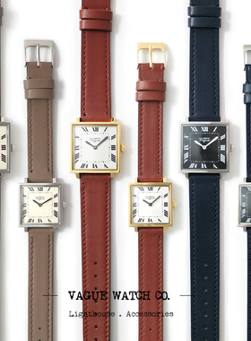 Vague Watch Co. 法式优雅 矩形美学 腕表 古典时计  CR-L-001