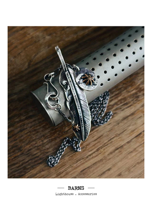 羽毛项链BARNSNORTHWORKS