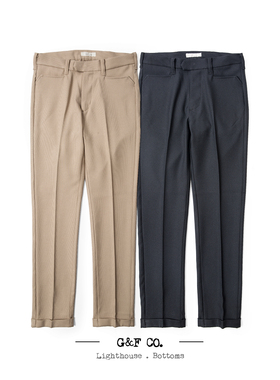 衣橱主力 长青经典  G&F CO. 新古典锥形修身长裤 LLP-28-MO