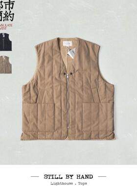 STILL BY HAND 军事绗缝春寒新款马甲 外穿内搭轻盈新雪丽 03223