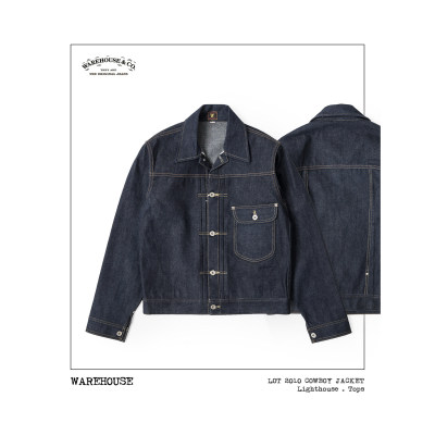 Warehouse 2010 COWBOY JACKET(WW II MODEL) 业界鼎级 丹宁夹克