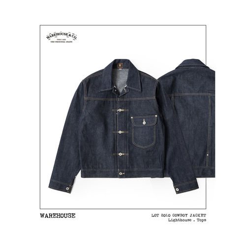Warehouse 2010 COWBOY JACKET(WW II MODEL) 业界鼎级 丹宁夹克