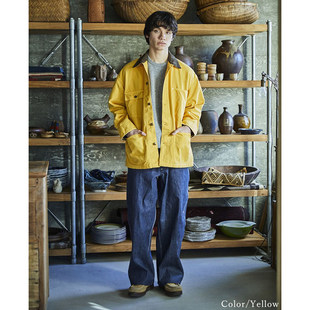 orslow常年断货款 季节新色限定 牛津纺宽松工装外套哈特五袋夹克