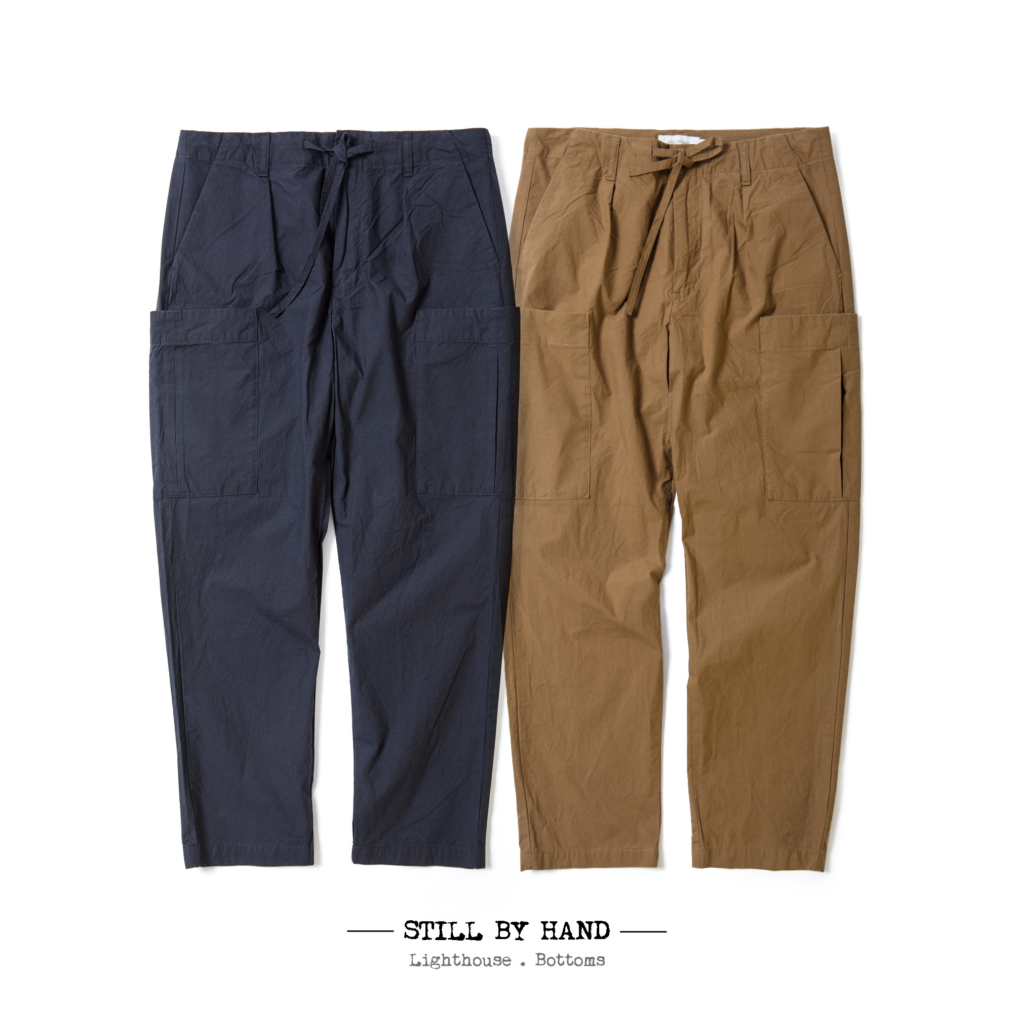 Authorized agent STILL BY HAND military style cone pocket trousers Lighthouse PT0282in the Men's clothing, Casual pants  category - from Buy2taobao.com to provide professional Taobao agent buy service