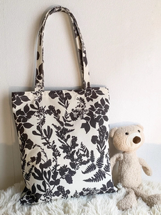 帆布包女2025新款大容量结实单肩手提初中学生上课上班通勤带拉链